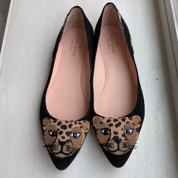 kate spade Shoes - Kate Spade ♠️ Norman Cheetah Flat shoes Size 10 real fur